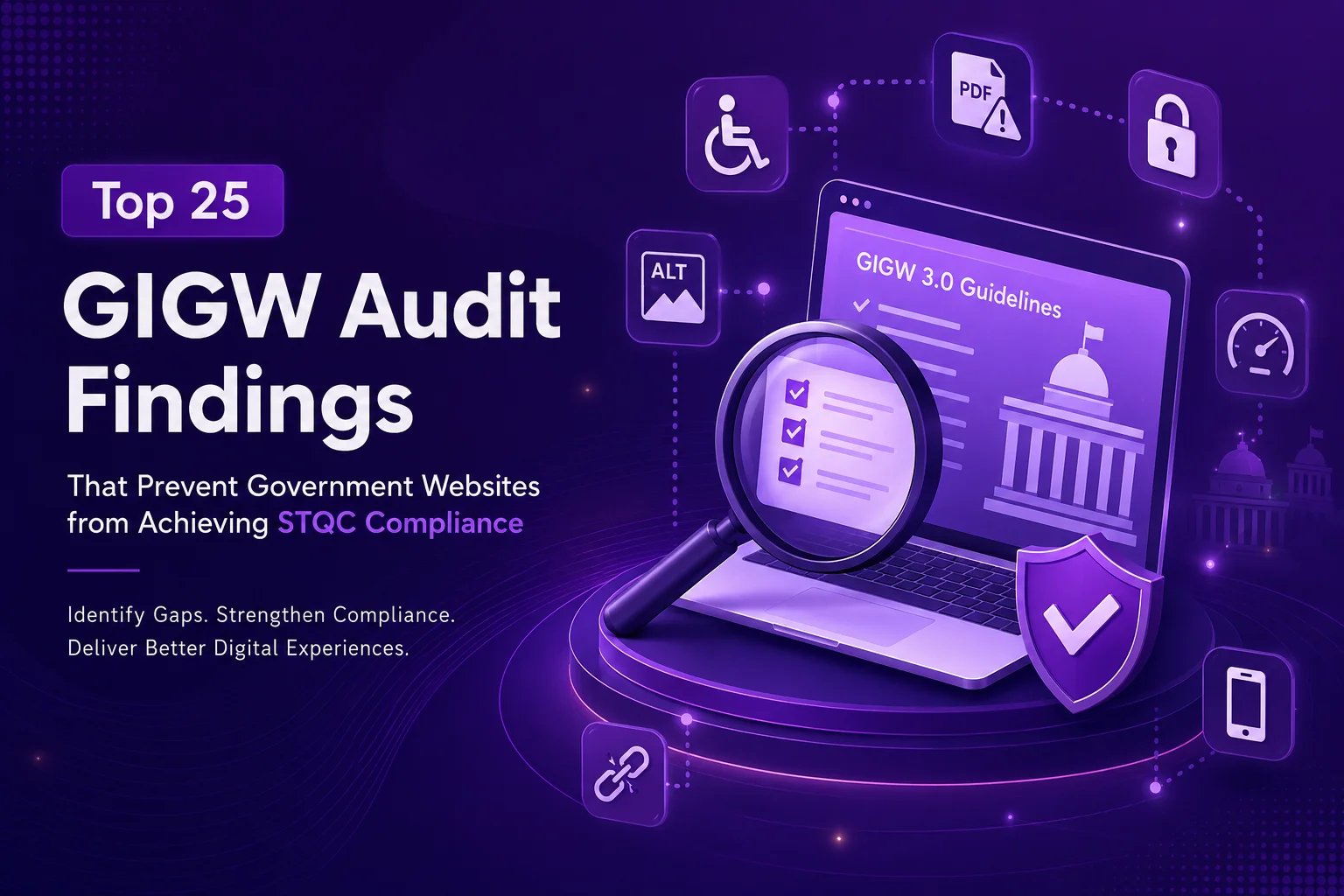 Top 25 GIGW Audit Findings for STQC Compliance (2026)